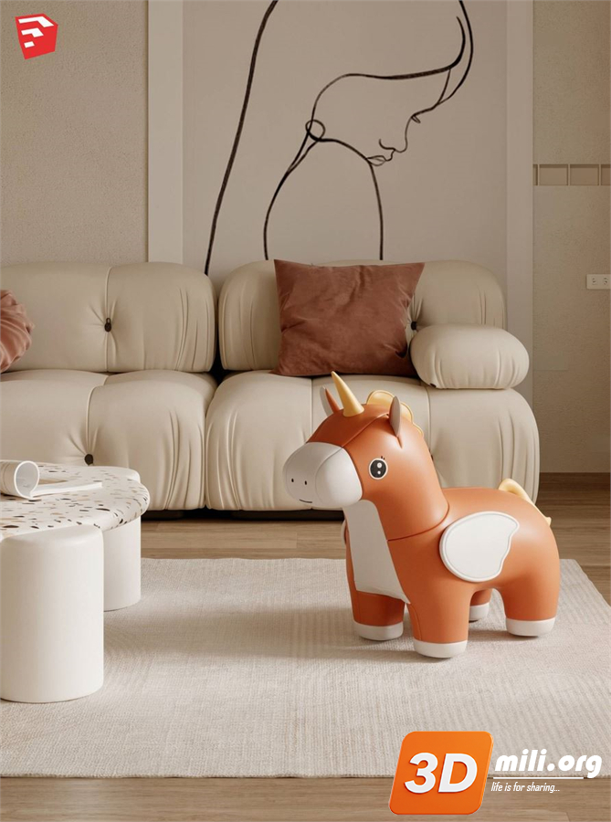 Kid's table and chairs Skp Files 